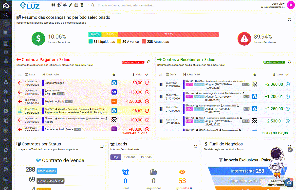 Navegação no módulo Inteligência Artificial