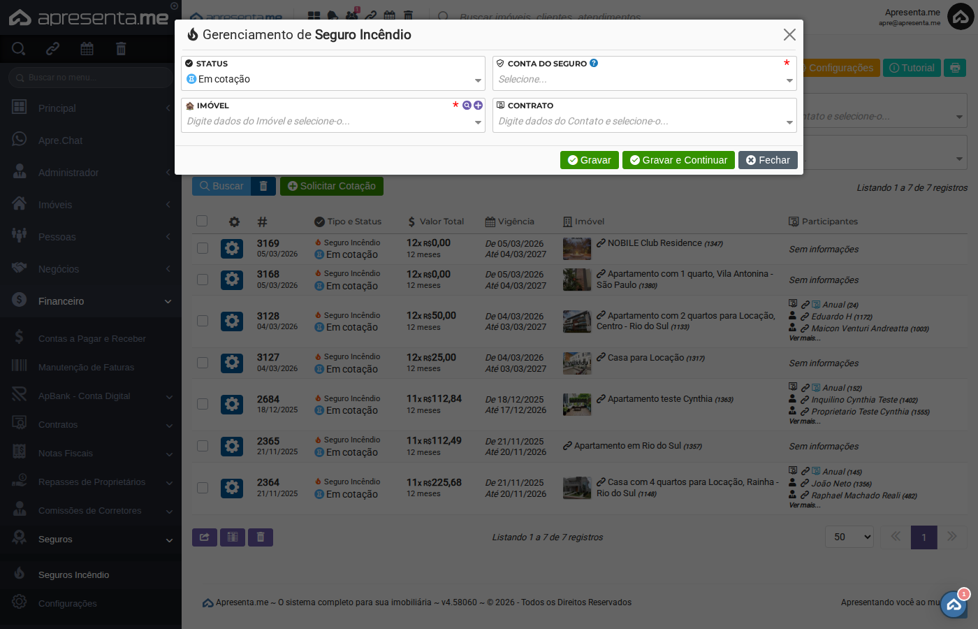 Fluxo de contratação